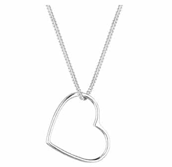 colgantes con corazones