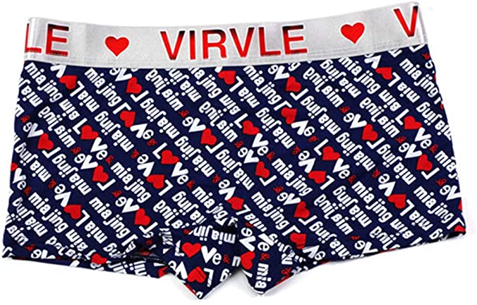 calzoncillos de corazones con frase