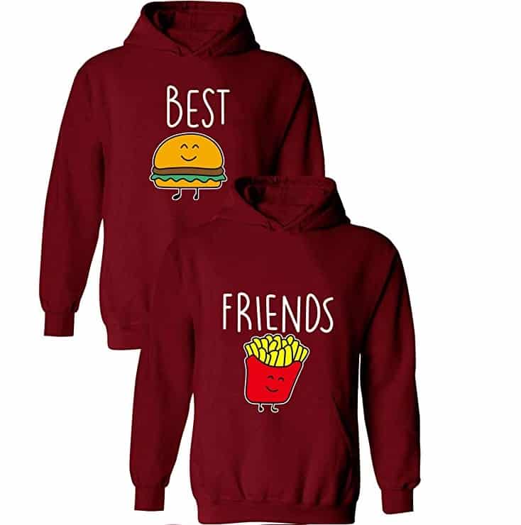 1 sudaderas para mejores amigos
