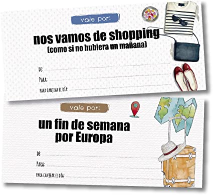 Talonarios o Vales para amigos con deseos