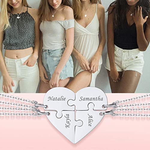 mejores amigas collar dividido